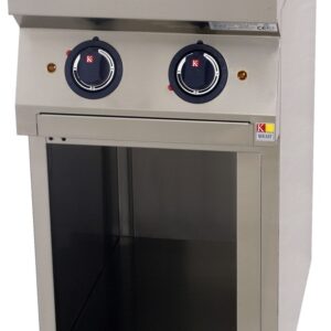 Плита 2 конфорочн.700сер kogast es-t27/p