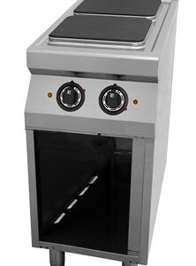 Плита 2 конфорочн.700сер kogast esk-т27/p