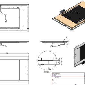 Поверхность тепловая quarzo pc 1000 встр. цвет 1114
