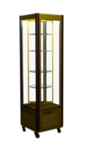 Шкаф-витрина кондитерский kayman к-шв-400в люкс