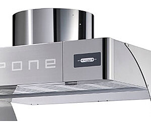 Зонт вытяжной для печи для пиццы cuppone donatello kdn635 as