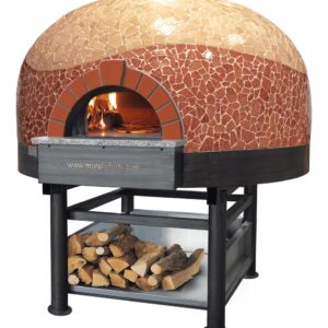 Печь дровяная morello forni lp100 cupola mosaico