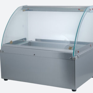 Гриль галечный с экраном hurakan hkn-peg530s