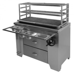Мангал угольный многофункциональный  grill master умм/2 (robata l1200) 11314