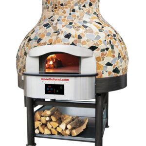 Печь дровяная MORELLO FORNI MIX110 VULCANO MOSAICO