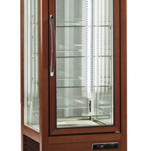 Шкаф кондит.дер.остров. saloon 350 q свет.орех