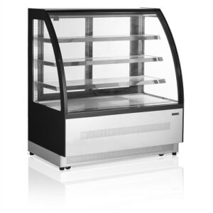Витрина холодильная tefcold lpd1200c черная