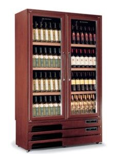 Шкаф винный дерев.tecfrigo enoprestige 600 2tv темн.орех
