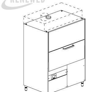 Машина котломоечная dihr lp3 str plus elettronica+ps+dde