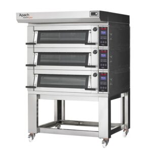 Печь подовая с подставкой без направляющих apach bakery line e2k2l dpbi-t