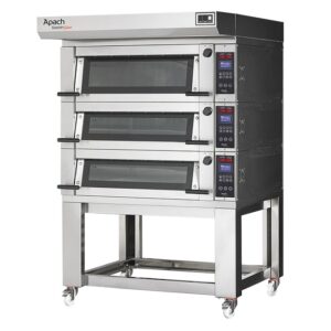 Печь подовая с подставкой без направляющих APACH BAKERY LINE E2K4L DPBI-T
