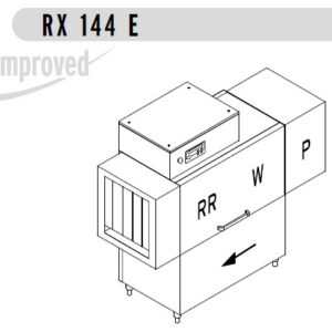 Машина посудомоечная DIHR RX 144 DX+DDE+HR10+DR64