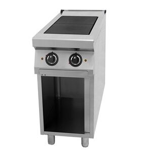 Плита 2 конфорочн.900сер kogast es-t29/p
