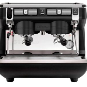 Кофемашина APPIA LIFE COMPACT 2GR S/ черный+экономайзер+высокая группа 1ф 167633