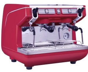 Кофемашина APPIA LIFE COMPACT 2GR S/ красный+экономайзер+высокая группа 1ф 167634