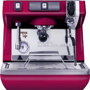 Кофемашина APPIA LIFE 1GR S/ красный+высокая группа 1ф 167515