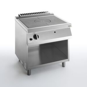 Плита со сплошной поверхностью газовая 700 серии apach chef line slrstg87os