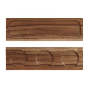 Блюдо деревянное 30х9см, двухстороннее, BUFFET WOOD ZCAWSWSB1