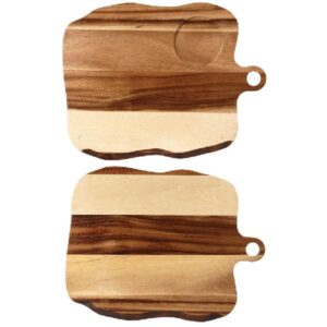 Блюдо деревянное 35х27см, двухстороннее, BUFFET WOOD ZCAWSQWB1