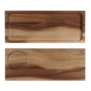 Блюдо деревянное 41х16,5см, двухстороннее, BUFFET WOOD ZCAWLWSB1