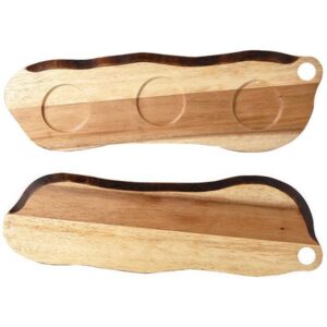 Блюдо деревянное 45,5х14,5см, двухстороннее, BUFFET WOOD ZCAWOB11