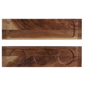 Блюдо деревянное 49,5х13см, двухстороннее, BUFFET WOOD ZCAWDBH31