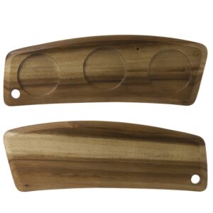 Блюдо деревянное GEO 46х15,5см, двухстороннее, BUFFET WOOD ZCAWCVLD1