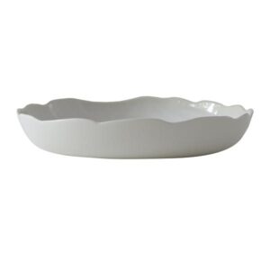 Блюдо круглое глубокое 27,5см, керамика, цвет PERLE, PLUME 961759