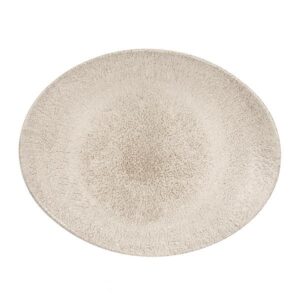 Блюдо овальное 27х22,9см, без борта, цвет RAKU AGATE GREY, STUDIO PRINTS RKAGOP581