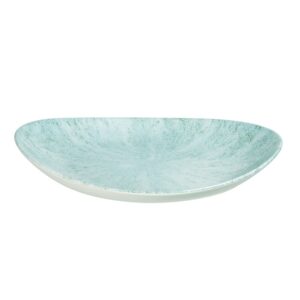 Блюдо овальное 27х22,9см, без борта, цвет STONE AQUAMARINE, STUDIO PRINTS STAMOP581