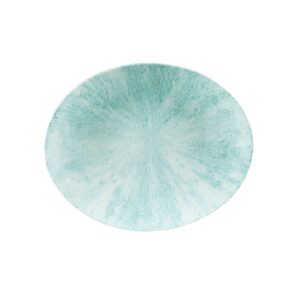 Блюдо овальное 31,7х25,5см, без борта, цвет STONE AQUAMARINE, STUDIO PRINTS STAMOP121