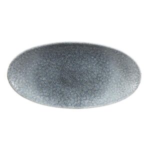 Блюдо овальное CHEFS 29,9х15см, без борта, цвет RAKU TOPAZ BLUE, STUDIO PRINTS RKTBOV301