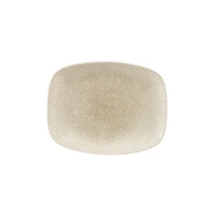 Блюдо прямоугольное CHEFS 26,1х20,2см, без борта, цвет RAKU AGATE GREY, STUDIO PRINTS RKAGOBL31