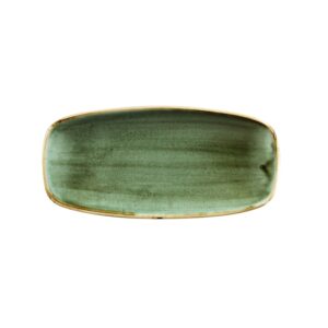 Блюдо прямоугольное CHEFS 26,9х12,7см, без борта, STONECAST, цвет SAMPHIRE GREEN SSGSXO101
