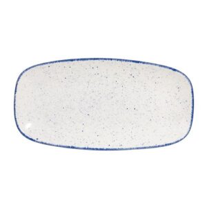 Блюдо прямоугольное CHEFS 29,8х15,3см, без борта, STONECAST HINTS, цвет INDIGO BLUE SHBIXO111