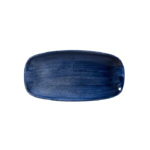 Блюдо прямоугольное CHEFS 29,8х15,3см, без борта, STONECAST PATINA, цвет COBALT BLUE PABLXO111