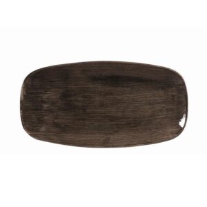 Блюдо прямоугольное CHEFS 29,8х15,3см, без борта, STONECAST PATINA, цвет IRON BLACK PAIBXO111
