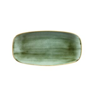 Блюдо прямоугольное CHEFS 29,8х15,3см, без борта, STONECAST, цвет SAMPHIRE GREEN SSGSXO111