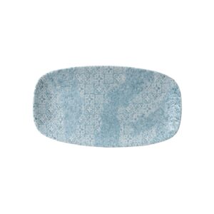Блюдо прямоугольное CHEFS 29,8х15,3см, без борта, VINTAGE PRINTS MED TILES, цвет AQUAMARINE MTAQXO11