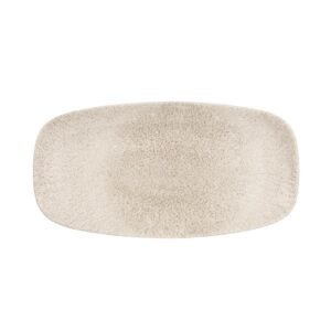 Блюдо прямоугольное CHEFS 29,8х15,3см, без борта, цвет RAKU AGATE GREY, STUDIO PRINTS RKAGXO111