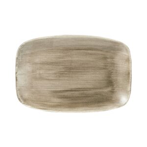 Блюдо прямоугольное CHEFS 30х19,9см, без борта, STONECAST PATINA, цвет ANTIQUE TAUPE PAATOBL41