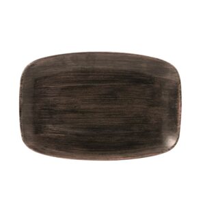 Блюдо прямоугольное CHEFS 30х19,9см, без борта, STONECAST PATINA, цвет IRON BLACK PAIBOBL41