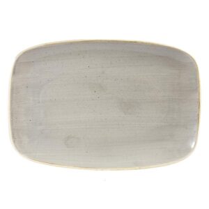 Блюдо прямоугольное CHEFS 30х19,9см, без борта, STONECAST, цвет PEPPERCORN GREY SPGSOBL41