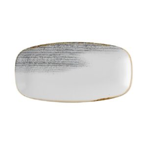 Блюдо прямоугольное CHEFS 35,5х18,9см, без борта, цвет JASPER GREY, STUDIO PRINTS HOMESPUN ACCENTS H