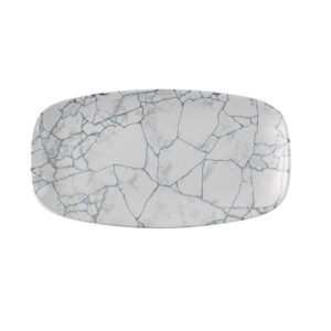 Блюдо прямоугольное CHEFS 35,5х18,9см, без борта, цвет KINTSUGI PEARL GREY, STUDIO PRINTS KTPGXO141
