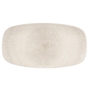 Блюдо прямоугольное CHEFS 35,5х18,9см, без борта, цвет RAKU AGATE GREY, STUDIO PRINTS RKAGXO141