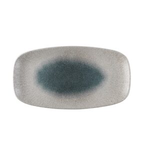 Блюдо прямоугольное CHEFS 35,5х18,9см, без борта, цвет RAKU DUO AGATE-TOPAZ, STUDIO PRINTS RDATXO141