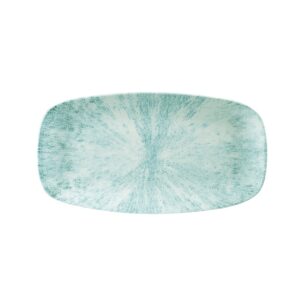 Блюдо прямоугольное CHEFS 35,5х18,9см, без борта, цвет STONE AQUAMARINE, STUDIO PRINTS STAMXO141
