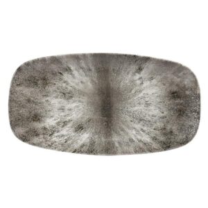 Блюдо прямоугольное CHEFS 35,5х18,9см, без борта, цвет STONE QUARTZ BLACK, STUDIO PRINTS STQBXO141