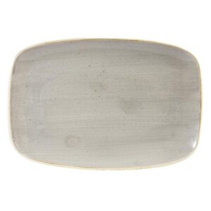 Блюдо прямоугольное CHEFS 35,5х24,5см, без борта, STONECAST, цвет PEPPERCORN GREY SPGSXP141